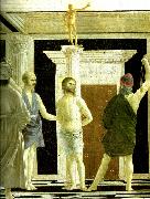 Piero della Francesca the flagellation, detail Germany oil painting artist